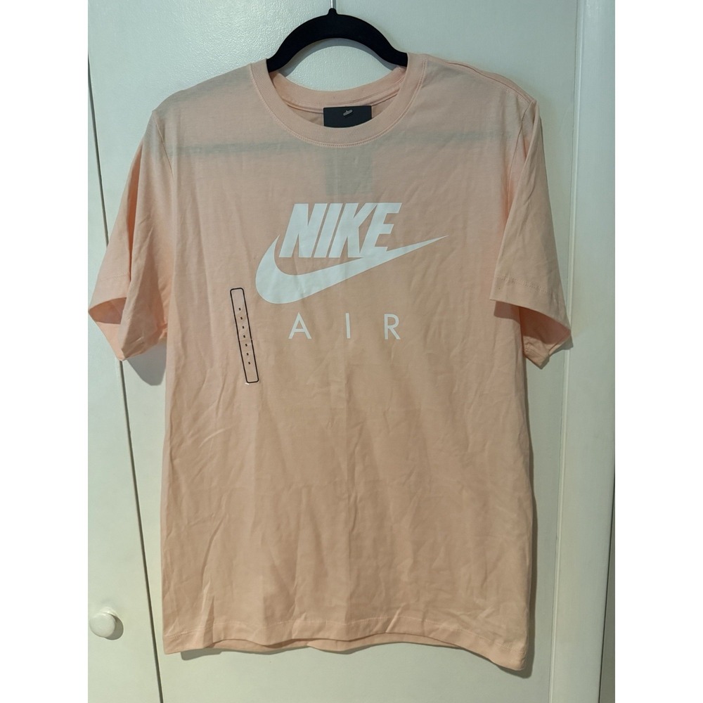 NWT Nike Air T-Shirt‎ Coral Peach Men's Small New Tee Casual Cotton Top